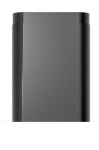 ILVE EA0883006000014 Nostalgie Chimney Extension, in Glossy Black